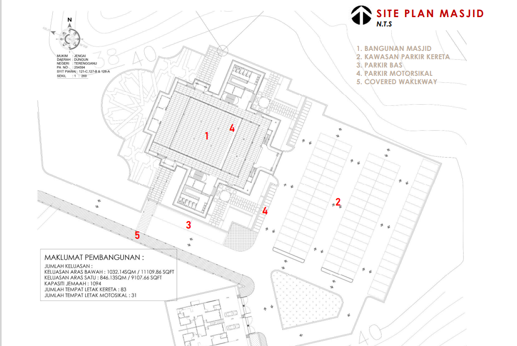 PLAN MASJID