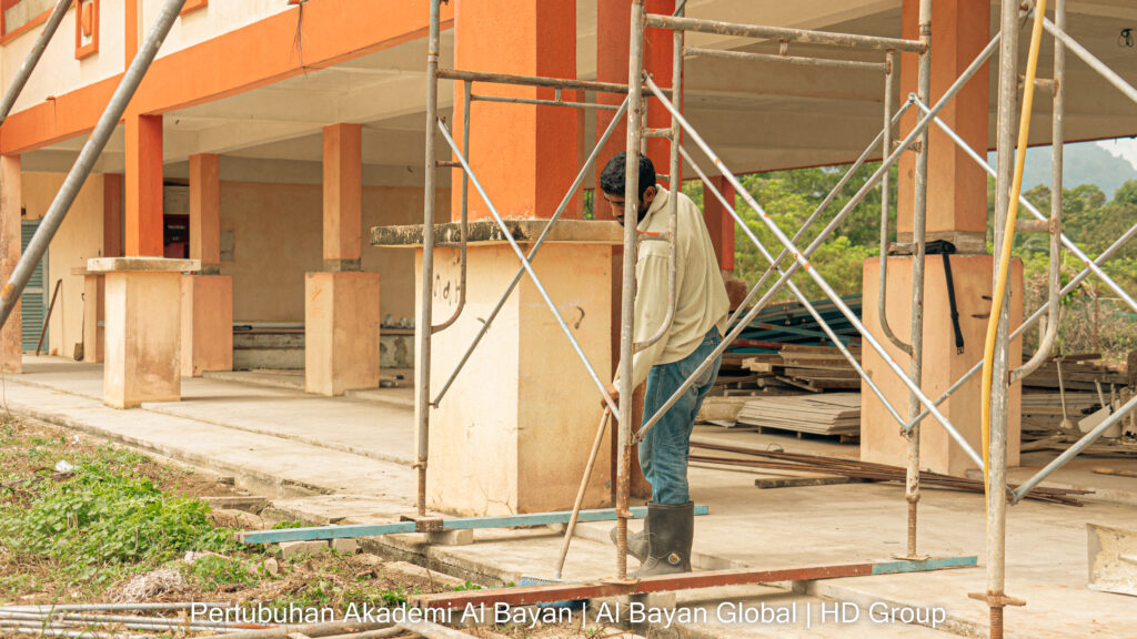 Kerja-kerja Pembaikan Bangunan Utama